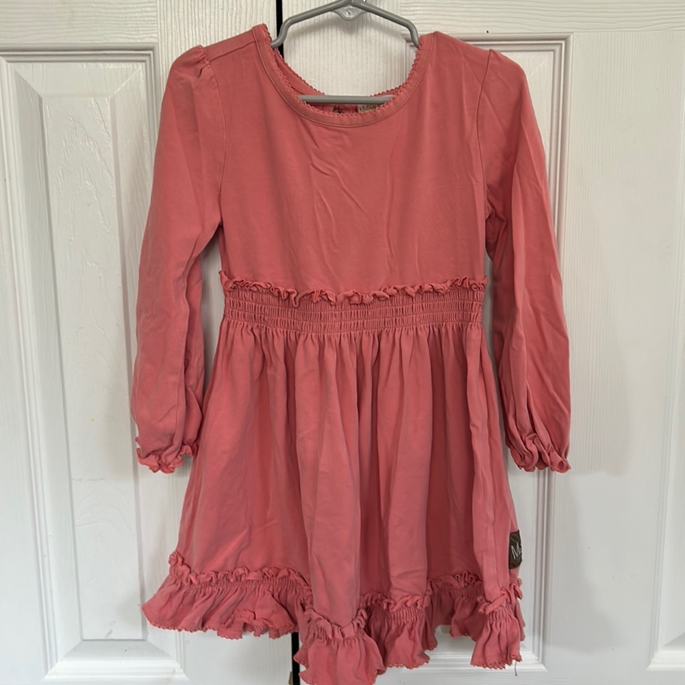 Matilda Jane Pink Ruffle Dress